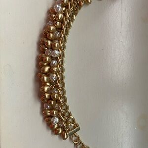 Lilly Pulitzer Gold Beaded Bracelet